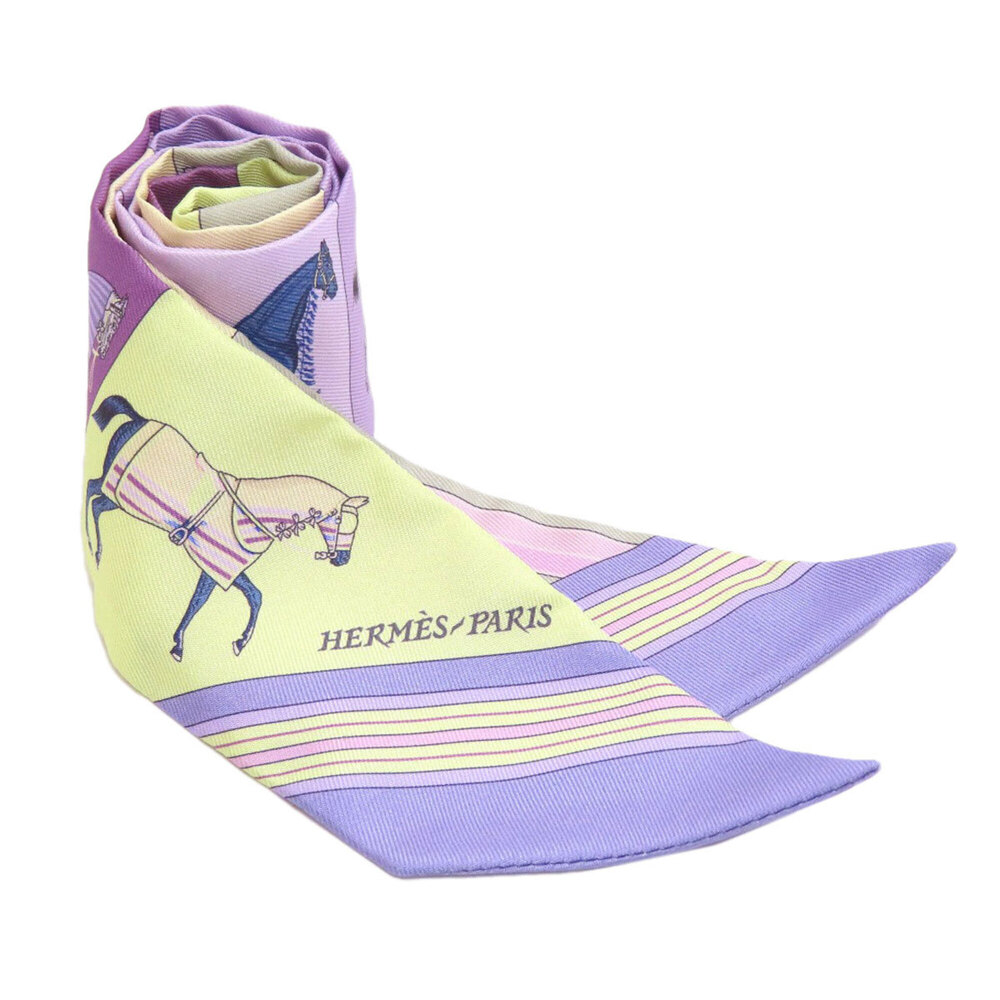 Hermes Twilly Scarf Muffler Silk Women's HERMES